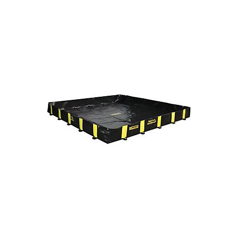 Justrite  Vasca pieghevole Rigid-Lock QuickBerm®  per transito