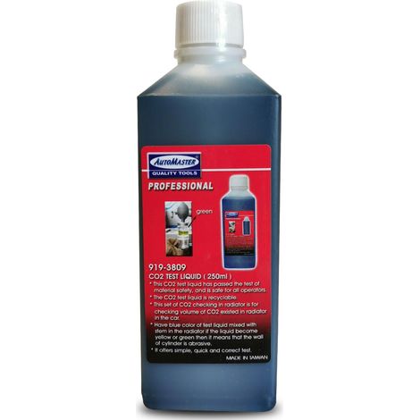Liquide test pour testeur de joint de culasse 250 ml – Détecte CO2 pour diagnostic rapide – Usage professionnel – Automaster