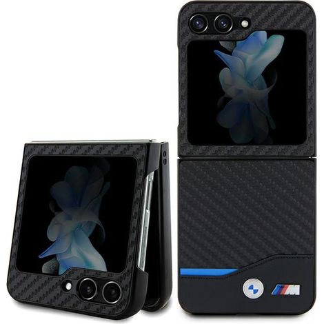 BMW BMHCZF522NBCK Z Flip5 F731 negro/negro Cuero Carbono (1/5)