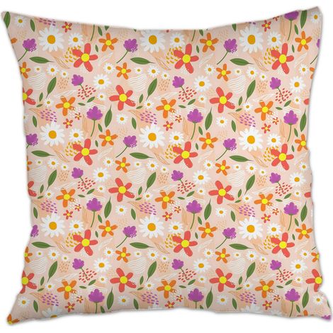 Housses de coussin en polyester résistante lavable pour Noël, l'Action de grâce, anniversaire, la Fête des Mères (1/5)