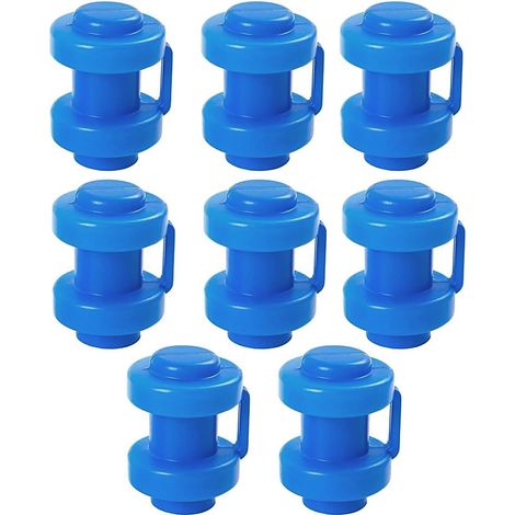8 x Trampoline Ends 25 mm Trampoline Accessories Trampoline Ends Trampoline Caps for Trampoline Net Poles (1/5)