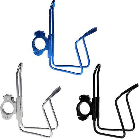 Porte-bouteille, porte-gobelet, porte-vélos pour motos et vélos électriques, en alliage d'aluminium, noir (1/2)
