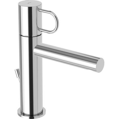 Rubinetteria Paffoni Joker rubinetto miscelatore lavabo con scarico automatico 1"1/4 codice prod: JK075NO (1/4)