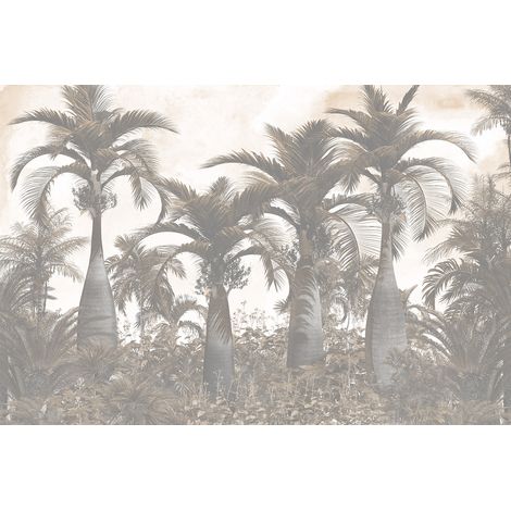 Papier peint panoramique - Forêt Tropicale - 130 cm x 87 cm (1/2)