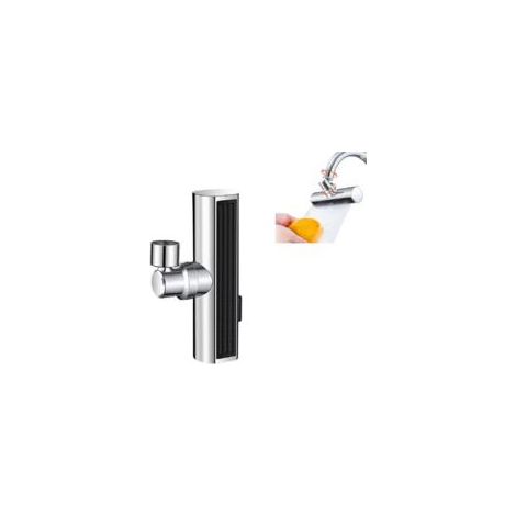 Bras pivotant multifonction à 1080° pour robinets, fonction d'économie d'eau, avec aérateur et 3 modes de fonctionnement (Robinet A)-Crezuo (1/5)