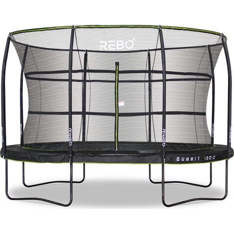 Rebo Summit Oval Trampoline and Safety Enclosure - Summit 1200 (1/5)