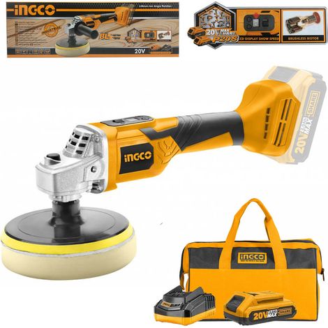 LUCIDATRICE A BATTERIA 20V NUDA VELOCITA' REGOLABILE - INGCO APLI2001 (1/4)