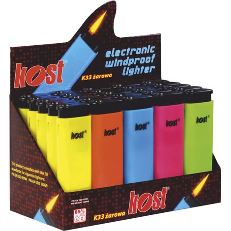 Briquet à incandescence Kost K33, lot de 25 pièces (1/3)