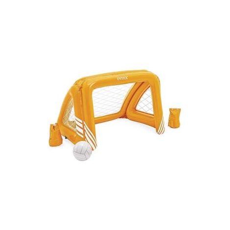 PORTA CALCIO GONFIABILE CON PALLA  +6 ANNI  cm.140x89x81h.  peso kg.1,90 (58507)    INTEX