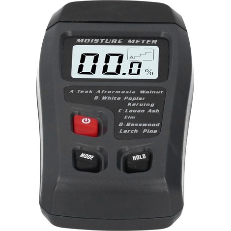Humidimètre à bois portable, testeur d'humidité numérique LED, outil de mesure d'humidité (1/5)