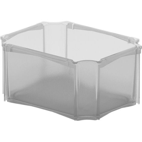 Surplus Systems Einsatzkasten für Eurobox 1/8, transparent Boxen, Körbchen & Kisten