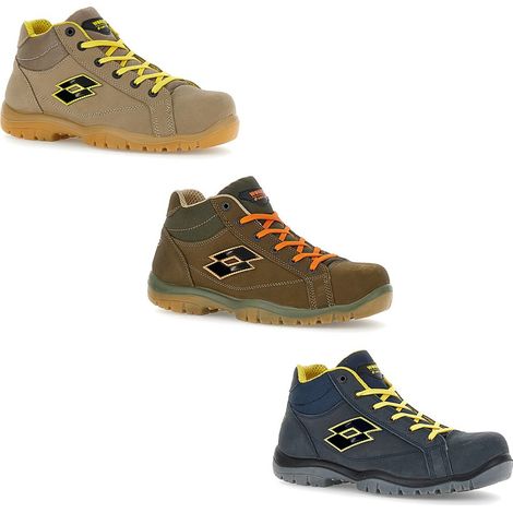 Scarpe antinfortunistiche Lotto Jump 300 II MID S3L SR FO - 39 - Beige