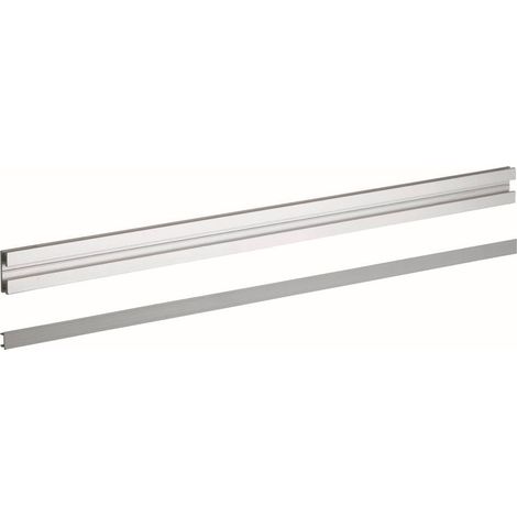 Hettich Lauf- und Führungsprofil 2.000 mm - SlideLine 11 Tragkraft  10 kg Möbelbeschläge