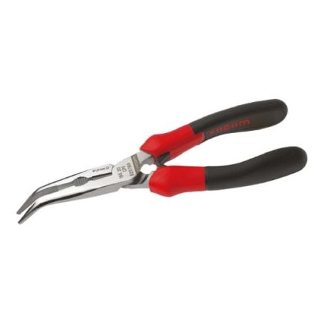 Facom – Pince à becs coudés 200 mm – Capacité de coupe 3,5 mm – Pour fils de cuivre et acier dur – Ergonomique et finition chromée