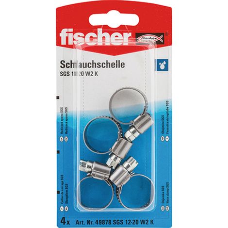 fischer Collier de serrage SGS 12 - 20 W1 K SB-SaMo 5 pièces