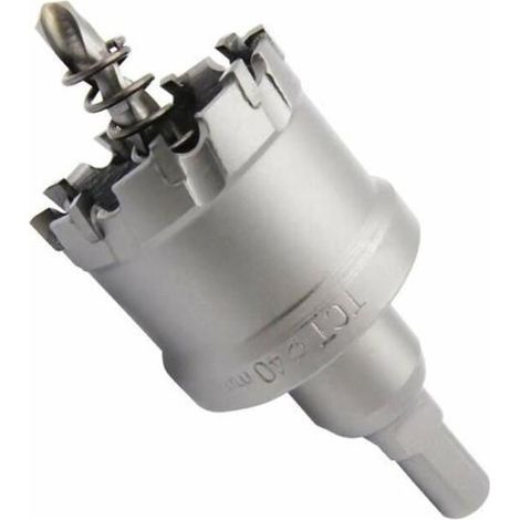 Scie cloche bimétallique en carbure de qualité industrielle en une seule pièce Scie cloche en acier inoxydable (41 mm)