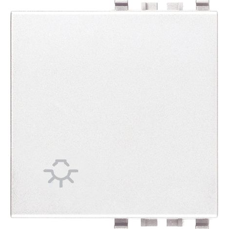 VIMAR - 20022.L.B Tasto 2M simbolo luce bianco