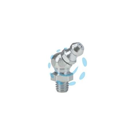 TESTINA PER INGRASSATORE CONICO H2-45° - maschio G 1/8"