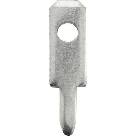Vogt Verbindungstechnik 378008,68 Linguetta piatta terminale Larghezza spina: 2.8 mm Spessore spina: 0.8 mm 180 ° Non i (1/2)