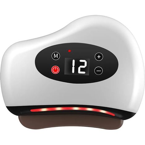 Masajeador facial, masajeador anticelulítico, calentamiento por vibración de 12 niveles, masajeador reductor de arrugas. (1/4)