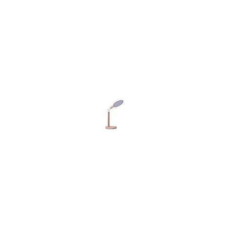BEL AIR HOME - Flexo Lamp de LUPPA Lampe de bureau avec lumière LED 12+12W, bois et métal, design moderne et élégant pour le bureau de Home, hauteur de 48 cm (BLANC)