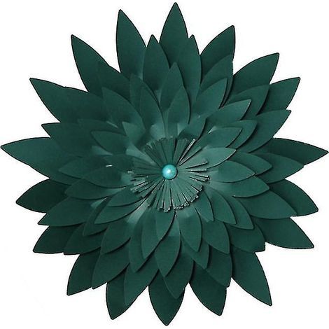 Décoration murale florale, composition florale à plusieurs niveaux pour l'intérieur et l'extérieur (chambre, salon, bureau, jardin). (1/3)