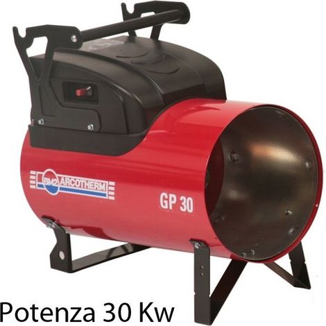 Generatore Aria Calda Gpl 30Kw Cannone a Gas Riscaldamento Termoventilatore (1/2)