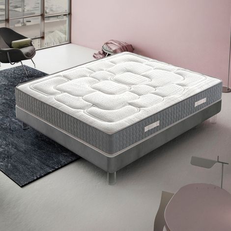 Matelas mousse 140x200 cm accueil mémoire de forme – épaisseur 20 cm – luxury - haute densité (1/3)