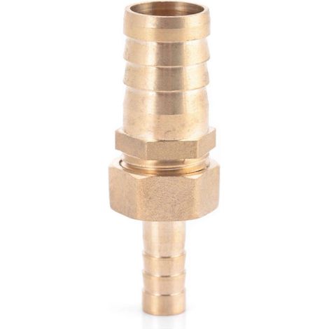 Réducteur de raccord de tuyau en laiton avec bouchon réducteur (10 mm–16 mm)