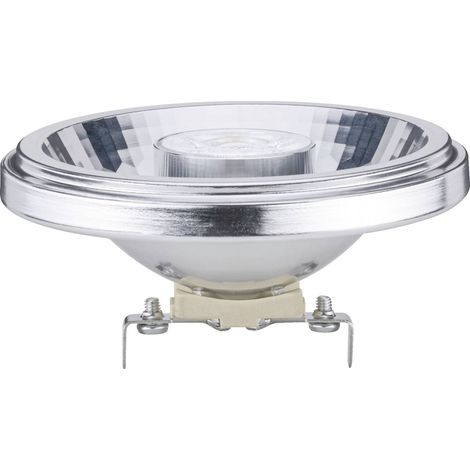 PAULMANN 28515 AR111 RÉFLECTEUR LED 8 W CULOT G53 24° 2700 K BLANC CHAUD 500 LM (1/2)