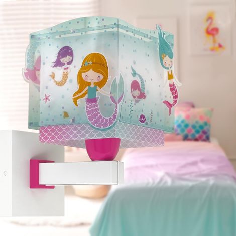 Dalber lampada applique da parete per bambini Mermaids Sirene (1/5)