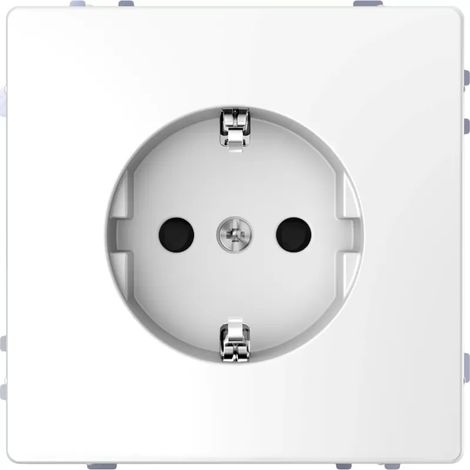 Merten SCHUKO-Steckdose lotosws mit Steckklemmen MEG2300-6035 (1/2)