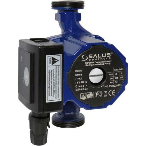 SALUS MP280A Hocheffizienzpumpe Heizungspumpe 25/60 180 mm DN 25 134281