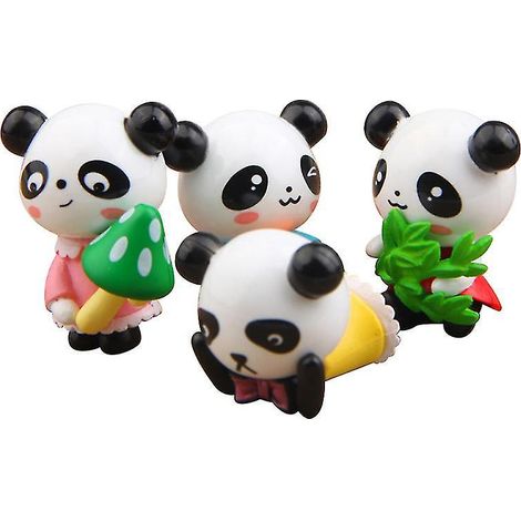 12-teiliges Panda-Bastelset