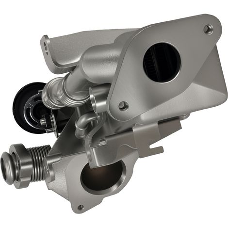 EGR Cooler Fit for BMW 3 E90 E91 11717805447 2004-2012 Electric Valve (1/5)