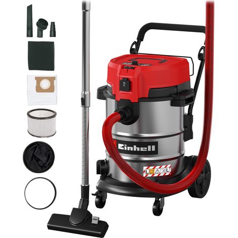Einhell Aspirateur de chantier TE-VC 5090 SACL (1300 W, capacité d’aspiration 230 mbar, cuve 50 l, classe de filtration L, filtre HEPA, avec accessoires) (1/5)