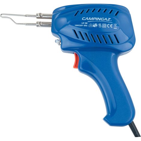 Campingaz – Fer à souder électrique 100W – Température 400°C – Temps de chauffe rapide – Panne 70 x 4 mm pour soudures précises