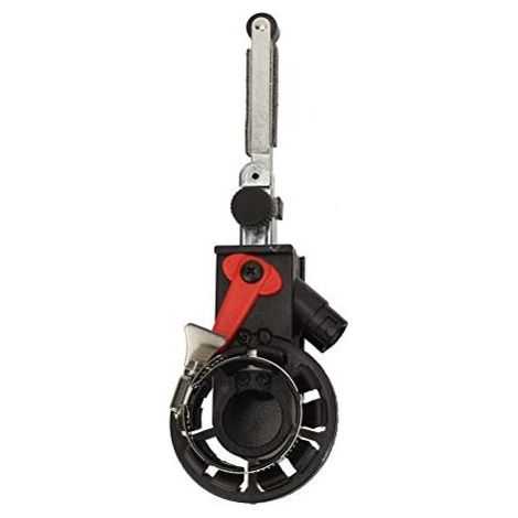 Adaptateur de tête de ponçage pour mini ponceuse à bande électrique pour meuleuse d'angle - Mini ponceuse à bande, ponceuse à bande électrique, adaptateur de bande de ponçage (M14)