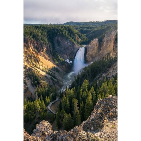 Tableau sur toile parc naturel 65x97 cm - Impression sur Toile Murale Décorative - Image imprimée en HD sur Toile - Toile sur Châssis en Bois FSC - Fabriqué en France (1/5)