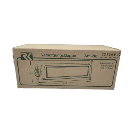 Reich Versorgungsklappe Gas weiß (1/2)
