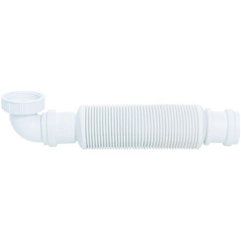 D32 polypropylene sink trap – Ultra-flat 64mm – Drain pipe 39.2mm – Easy installation without screwing (1/5)