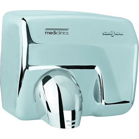 MEDICLINICS E88AC SANIFLOW Secamanos Inox Brillo - ref: E88AC (1/2)
