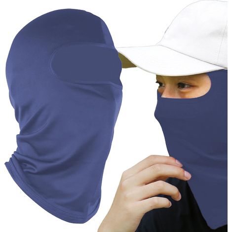 UV-Schutz-Gesichtsabdeckung, Sommer-Kühlhalsmanschette - Kühlende Gesichtsbedeckungen aus Eisseide Atmungsaktiver Gesichtsschutz, Gesichtsmaske, Reitausrüstung zum Angeln, Klettern im Freien (1/5)