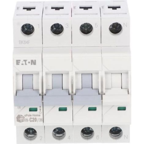 Interruttore automatico 3P+NC 20A 6kA AC xPole Home HN-C20/3N 194912
