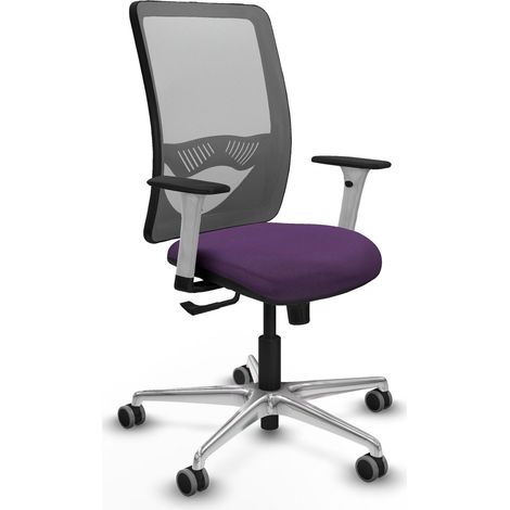 Bürostuhl piqueras y crespo Zulema grau Aluminium (1/2)