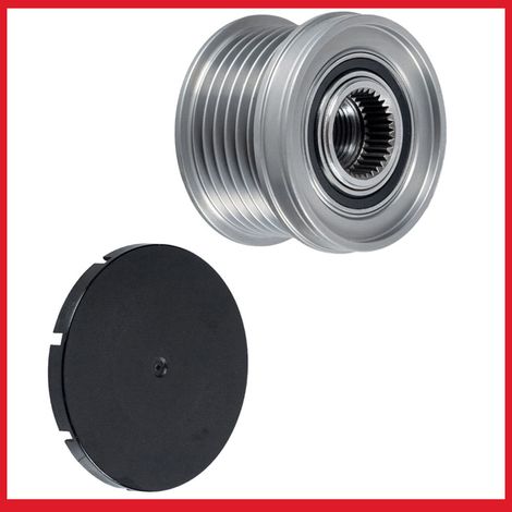 Poulie Unidirectionnelle 03C903119F - Compatible avec Audi, VW, Beetle (1/4)