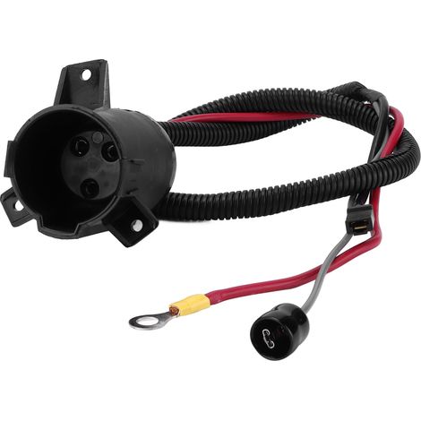 Prise de chargeur Club Car avec faisceau de câbles 1033755-01, de remplacement pour voiturettes électriques Precedent 2004 et suivantes, 48 V (1/5)