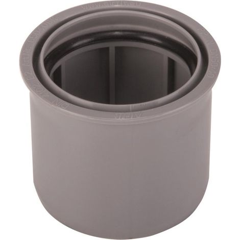 airfit Superkurz-Reduzierstück DN 50x40aus PP, grau (1/5)
