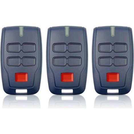 433.92M - 3 x Remote Control for Gate BFT MITTO B RCB4 (1/4)