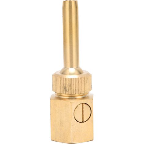 Buse de fontaine à filetage femelle en laiton, tête de pulvérisation réglable avec valve pour bassin 3/4 25 mm (1/5)